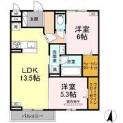 D-ROOMフィオーレの間取り画像