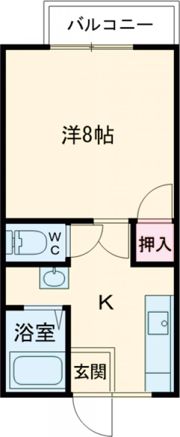 ルミネハイツAの間取り画像