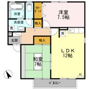 スプランドゥール A棟の間取り画像