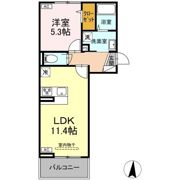 ウィルコート仙崎の間取り画像