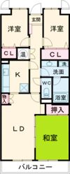 ライオンズマンション川越の間取り画像