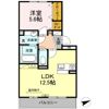 レーヴ新地の間取り画像