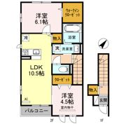 JIN/輝A棟の間取り画像