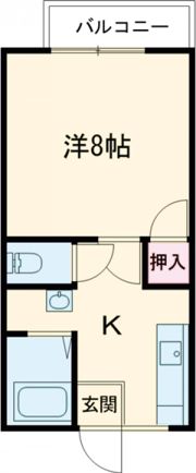 ルミネハイツAの間取り画像