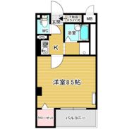 細田マンション Bの間取り画像
