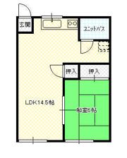 コーポあぶらまさの間取り画像
