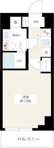 スパシエ ソリデ 横浜鶴見の間取り画像