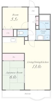 ラフィーネ香里園の間取り画像