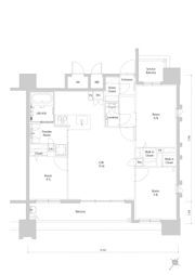 エンクレスト博多EXCEEDの間取り画像