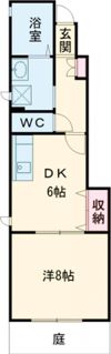 サン アステールB棟の間取り画像