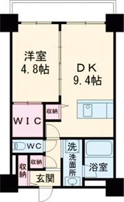 セントラルクレイン高城の間取り画像