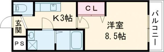 華プレシャス新伊丹の間取り画像