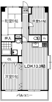 サンセール博多南IIの間取り画像