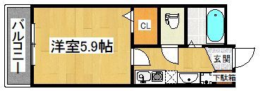 KATSURAGI Ville A棟の間取り画像
