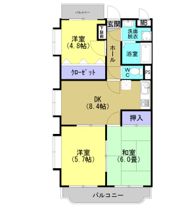 サンライズ吉野A棟の間取り画像