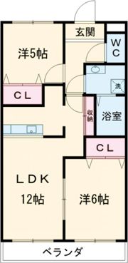 エーデルハイムの間取り画像