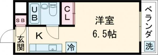 ジョイフル三山木の間取り画像
