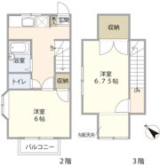 サンハイツの間取り画像