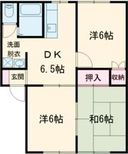 きはらハイツⅡの間取り画像