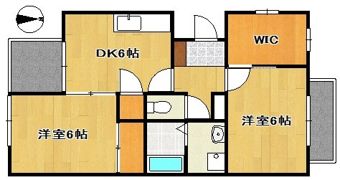 ライトアップ萩丘2番館の間取り画像