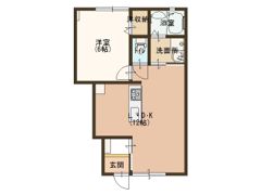 パティオ日ノ岡の間取り画像