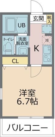 パームコテージ18番館の間取り画像