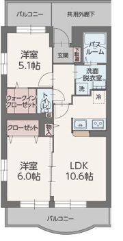 ブルーローズの間取り画像