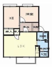 フレグランス雑賀の間取り画像
