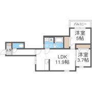 アビリタNOB博多駅東グランデの間取り画像