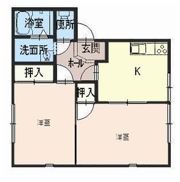 フレグランス秋桜の間取り画像