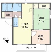 シャーメゾン ヤークレイの間取り画像