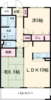 コンフォートヴィラの間取り画像