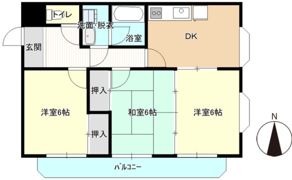 ハイコンスⅠの間取り画像