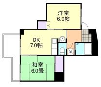 ガーディニア倉敷の間取り画像