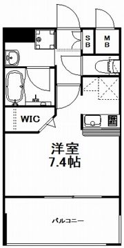 エンクレスト天神MARKの間取り画像