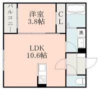グランソレイユ坪井の間取り画像