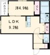 グランソレイユ坪井の間取り画像