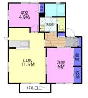 ドリームハイツの間取り画像