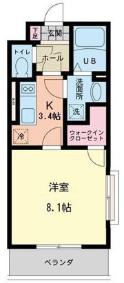 ルーナペルラの間取り画像