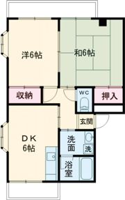 グリーンハイツ三友の間取り画像