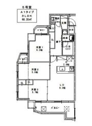 コンダクトレジデンス那珂川の間取り画像