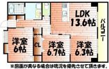 アンビエンテ宇部の間取り画像