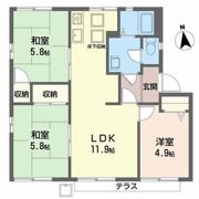 フレグランス今福の間取り画像