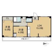 メゾン三幸の間取り画像