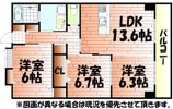 アンビエンテ宇部の間取り画像