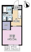 ヴェルドミールBの間取り画像