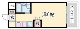 クリアキューブ姫路の間取り画像