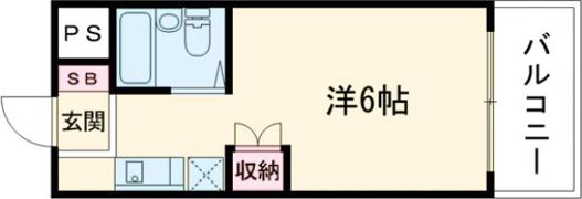 クリアキューブ姫路の間取り画像