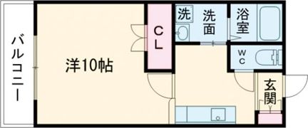 ライズ平成さくら通りの間取り画像