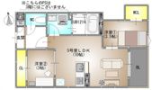 仮称）REGALEST 青江Ⅴ（レガリスト アオエファイブ）の間取り画像